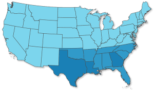Lincoln Logistics Area of Operations