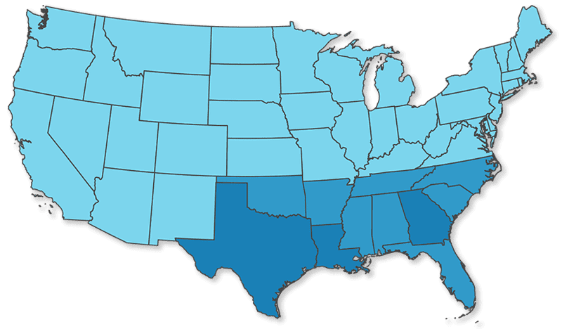 Lincoln Logistics Area of Operations